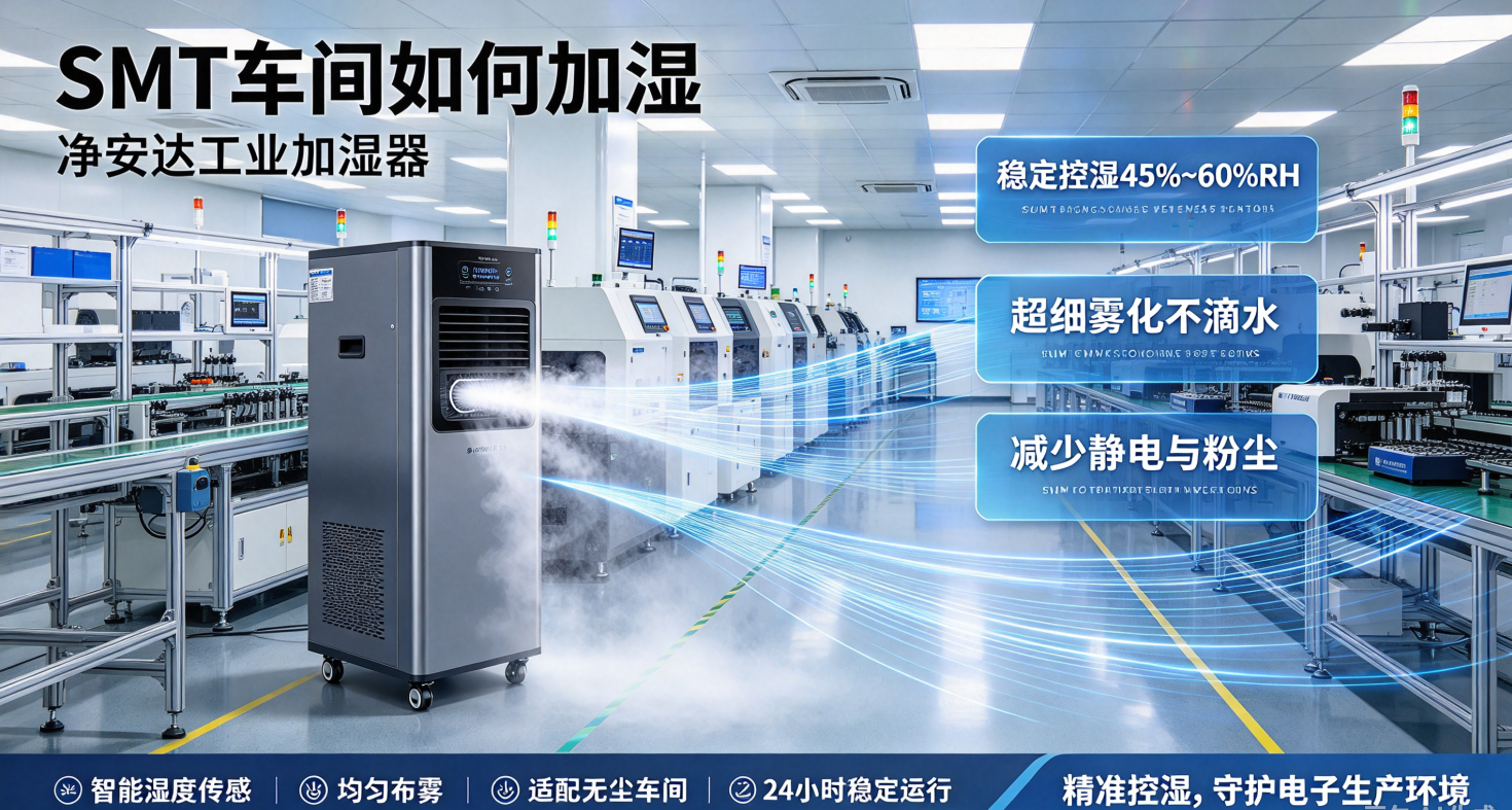 净安达工业加湿器的应用方式